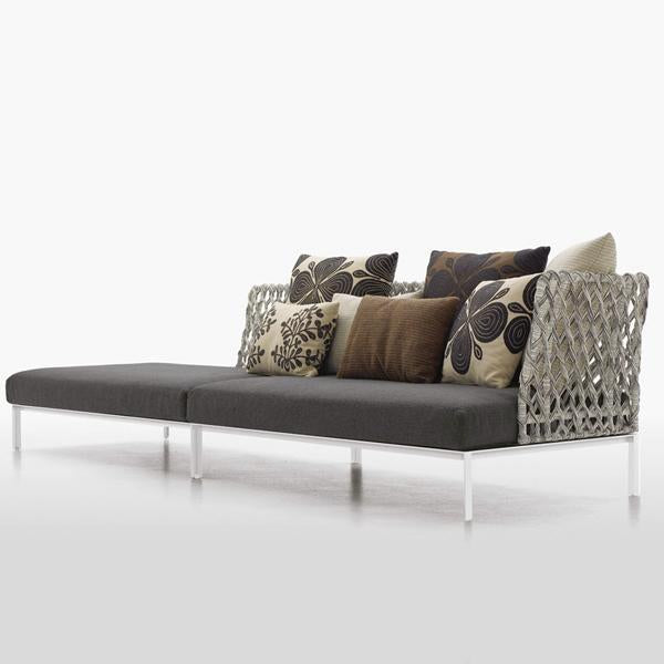 Outdoor Furniture Braided & Rope Sofa - Leroc