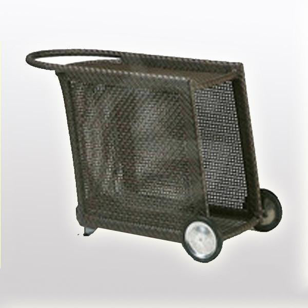Outdoor Wicker Serving Trolley- Cuba