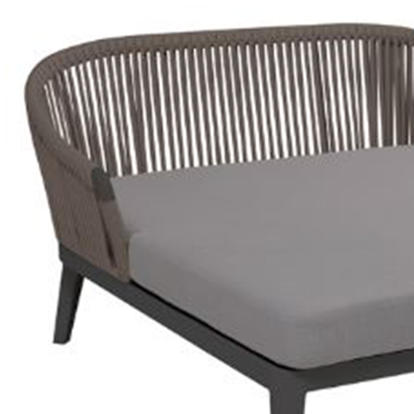 Outdoor Braided & Rope Daybed - Lunar
