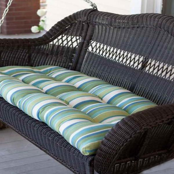 Outdoor Furniture Wicker Two Seater Swing - Friends