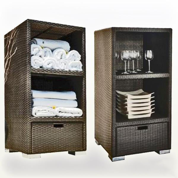 Outdoor Furniture Wicker Rack - Tower