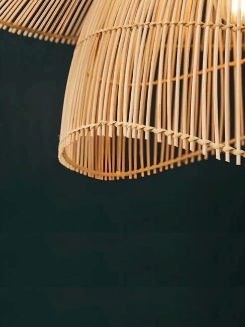 Bamboo & Cane - Lampshade- Flow