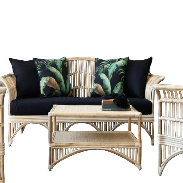  Cane & Rattan Furniture - Sofa Set - Alexis