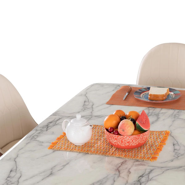 Fully Upholstered Indoor Furniture - Dining Set - Brent