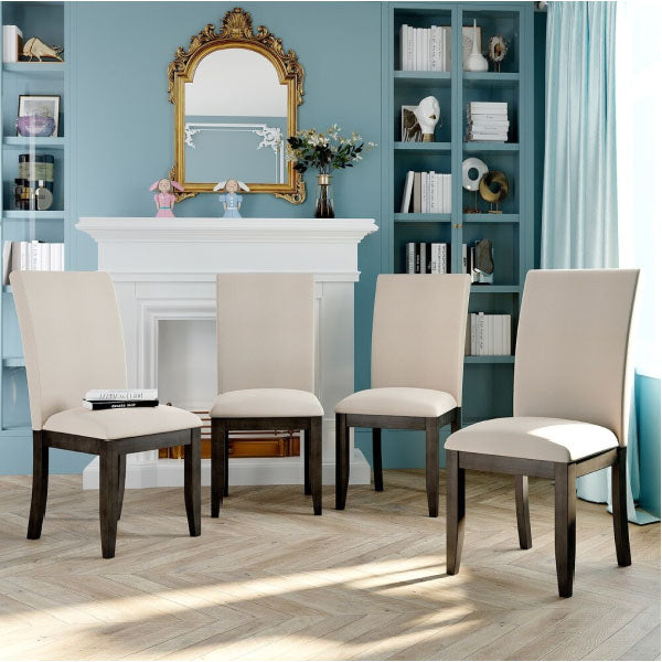 Fully Upholstered Indoor Furniture - Dining Set - Glena