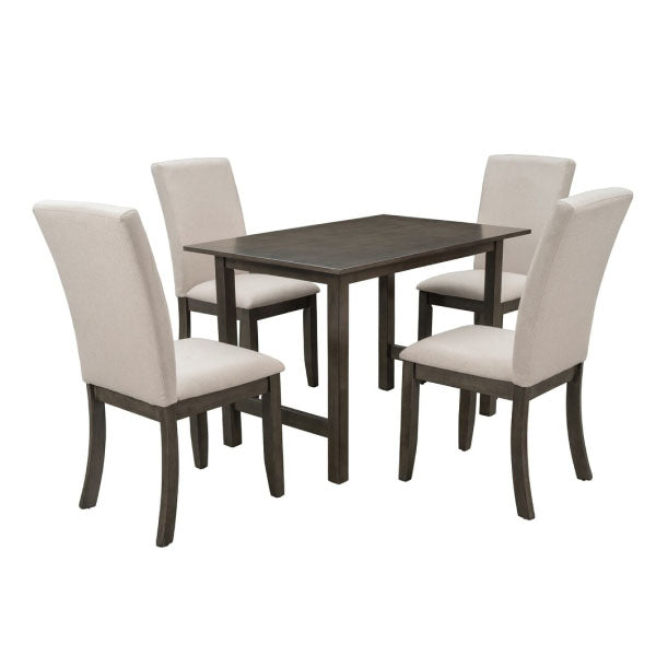 Fully Upholstered Indoor Furniture - Dining Set - Glena