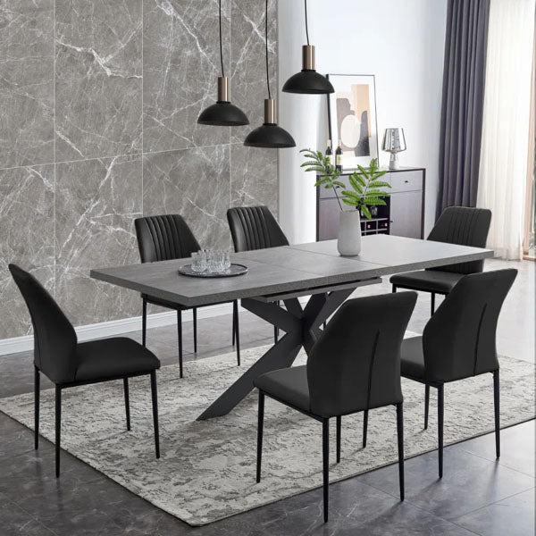 Fully Upholstered Indoor Furniture - Dining Set - Kermit