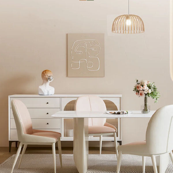 Fully Upholstered Indoor Furniture - Dining Set - Odina