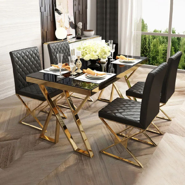 Fully Upholstered Indoor Furniture - Dining Set - Pretios