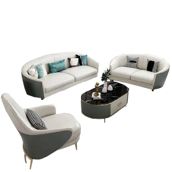 Fully Upholstered Indoor Furniture - Sofa Set - Olympia