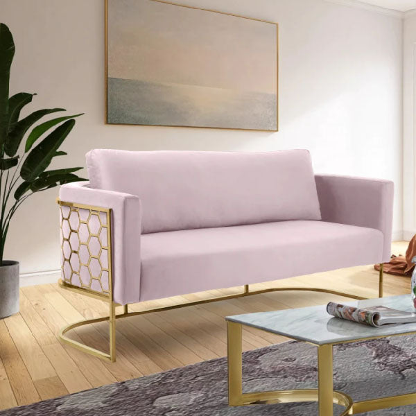 Fully Upholstered Indoor Furniture - Sofa Set - Osbert