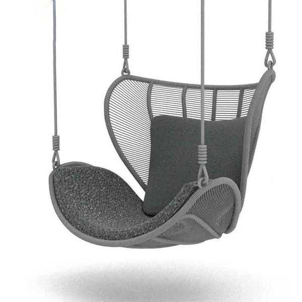 Hanging Swing, Balcony Swing, Garden Swing Chair- Sunshine Mini Single and Double Seater- With - Stand - Braided & Rope