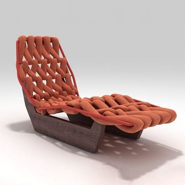 Outdoor Braided & Rope Sunlounger - Bearwood