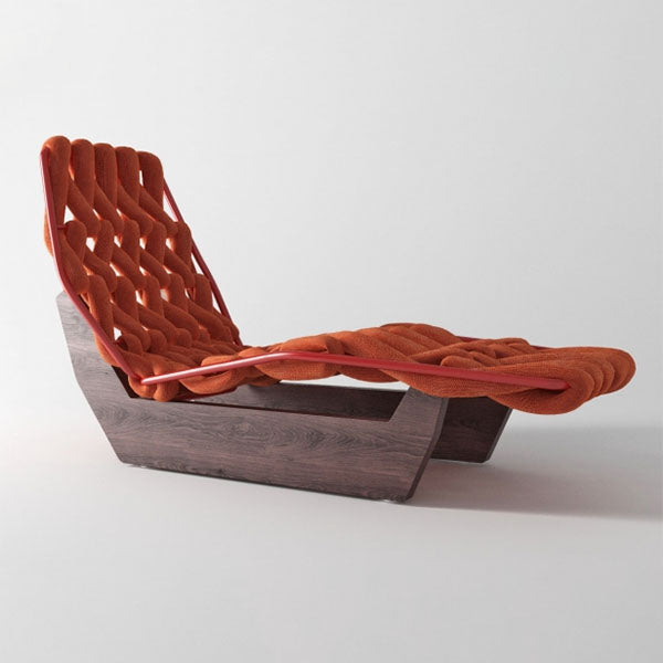 Outdoor Braided & Rope Sunlounger - Bearwood