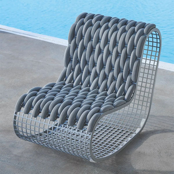 Outdoor Furniture Braid And Rope Rocking Chairs - Tess