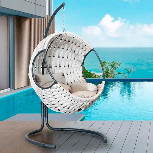 Outdoor Furniture Braided & Rope Swing - Blaze