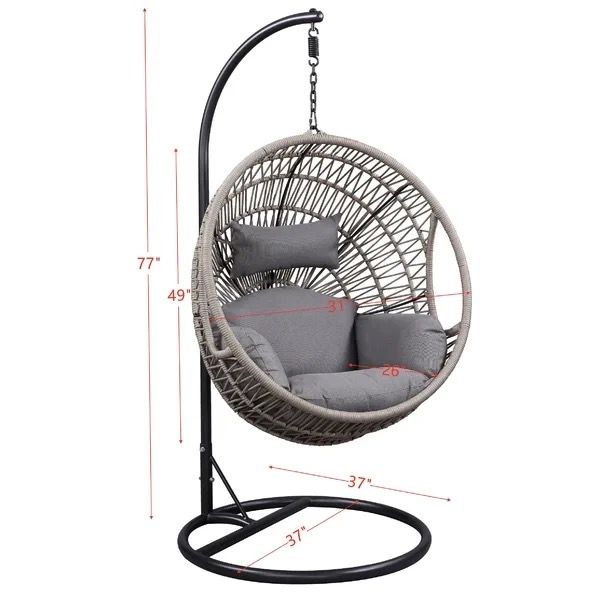 Outdoor Furniture Braided & Rope Swing - Swaylo
