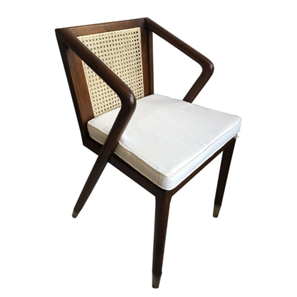 Wooden Cane & Rattan Dining Chair -  Homestead
