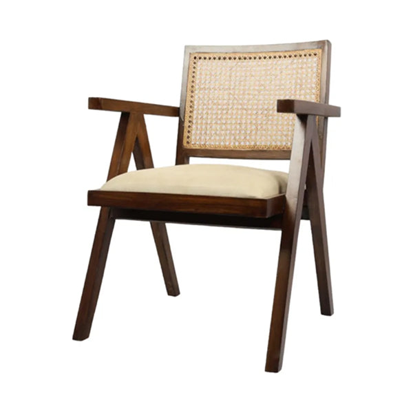 Wooden Cane & Rattan Dining Chair -  Timberline