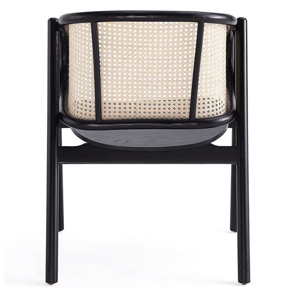 Wooden Rattan Cane Chair - Loosen up