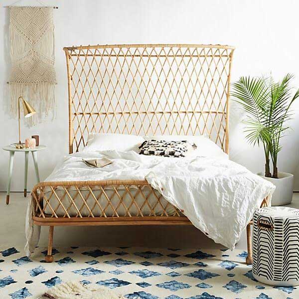  Cane & Rattan Furniture - Bed - Lucian
