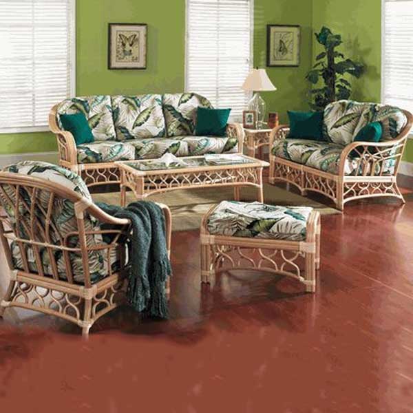 Cane & Rattan Furniture - Sofa Set - Iraq