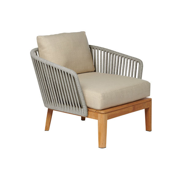 Luxurious Outdoor furniture - Buy Affordable 5 seater Outdoor Braid Rope sofa set with centre table - Buy Outdoor Sofa - Blessy From LUXOX INDIA - Outdoor Lounge Chair for garden, terrace and balcony