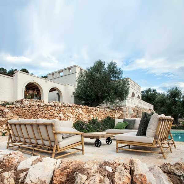 Cane & Rattan Furniture - Sofa Set - Terifa 