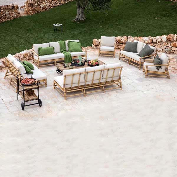 Cane & Rattan Furniture - Sofa Set - Terifa 