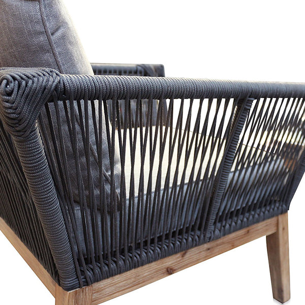Outdoor Furniture  Braided, Rope & Cord, Sofa - Nero