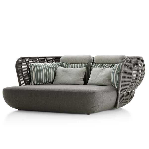 Outdoor Braided & Rope Daybed - Fat