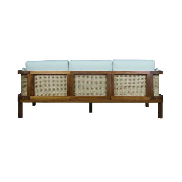 Wooden Cane & Rattan Furniture - Sofa Set - Dual