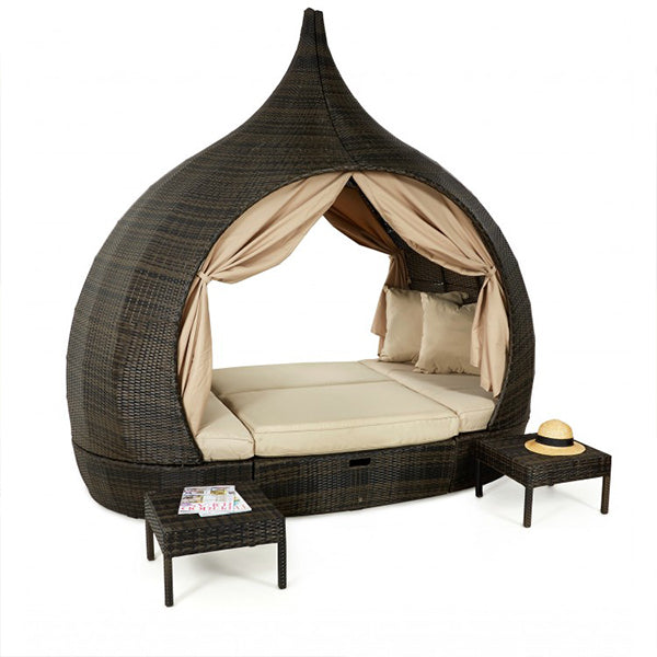  Outdoor Furniture - Canopy Bed - PEACH