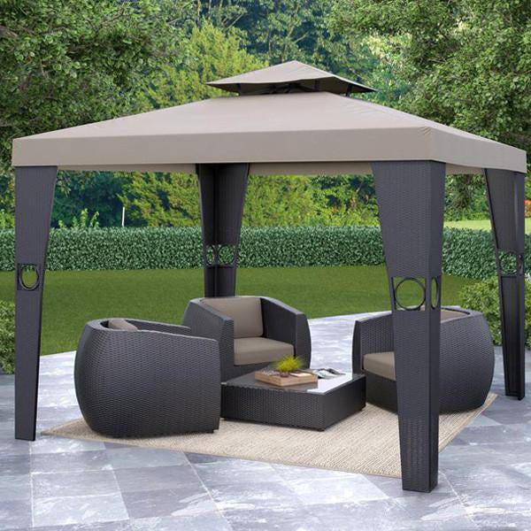 Outdoor Wicker Cabana & Gazebo - Moments